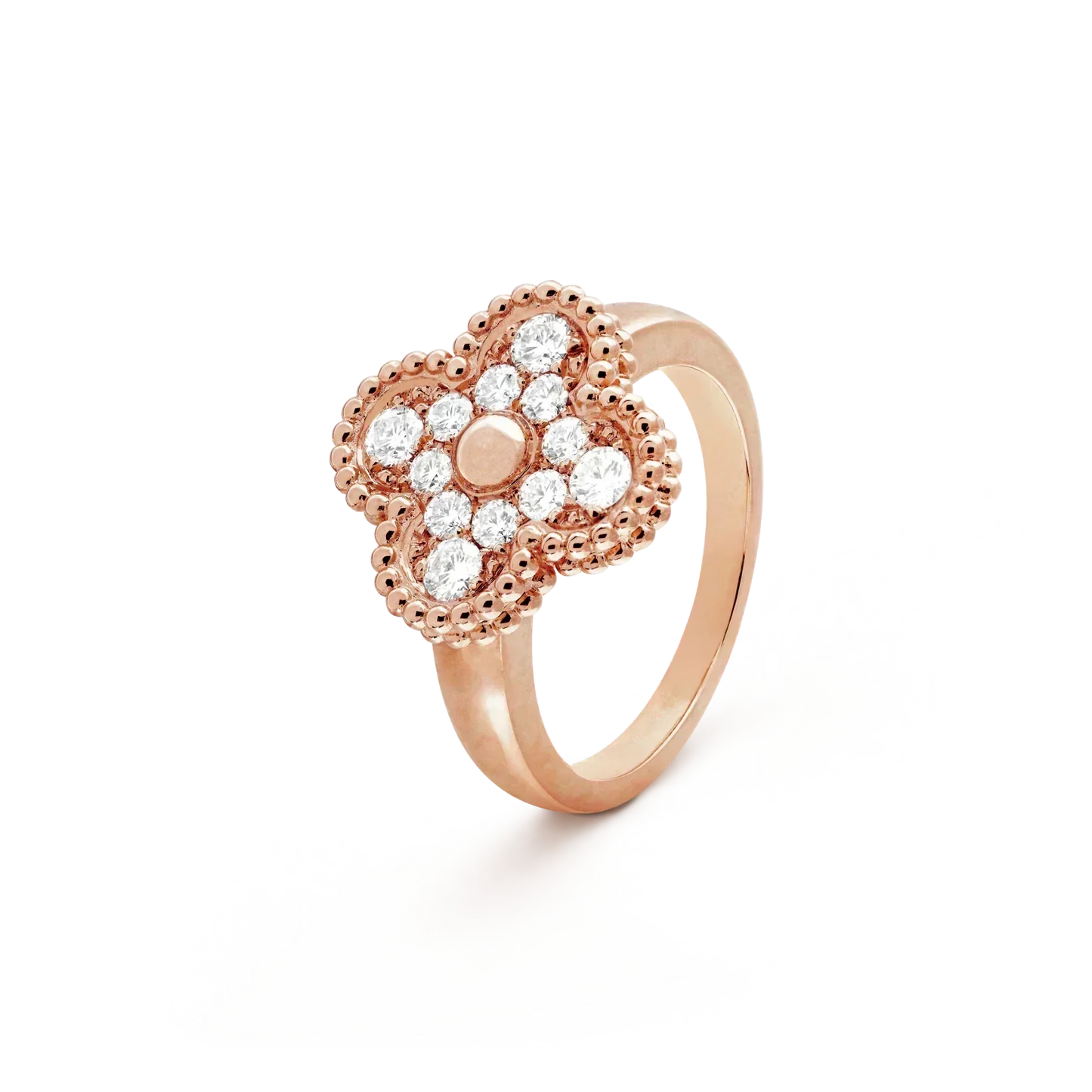 [LuxJewelry]CLOVER DIAMOND RING