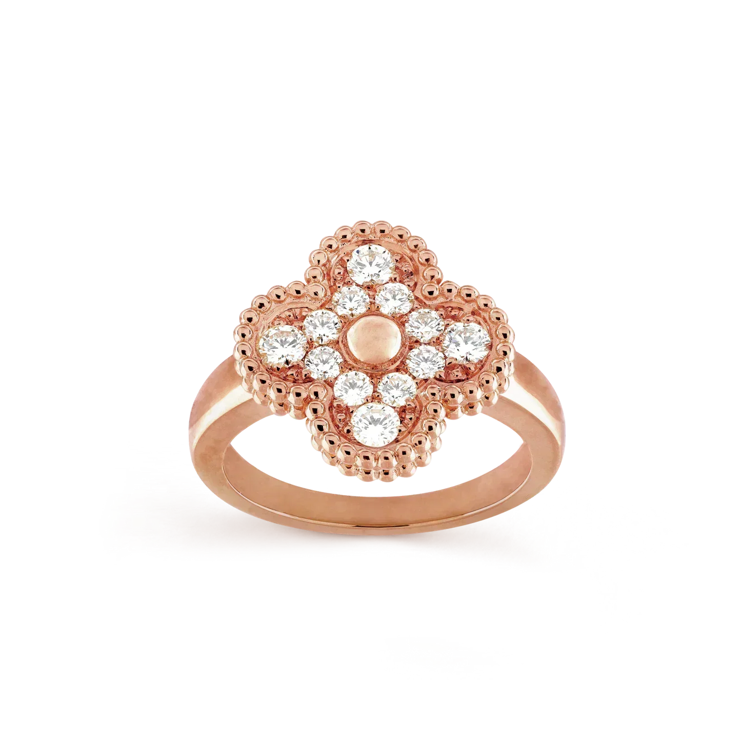 [LuxJewelry]CLOVER DIAMOND RING