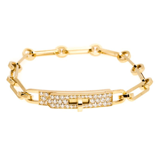 [LuxJewelry]CHAINE BRACELET SMALL MODEL DIAMOND