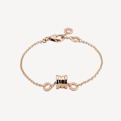 [LuxJewelry]ZERO 1 SOFT PINK GOLD BRACELET