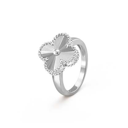 [LuxJewelry]CLOVER SILVER RING