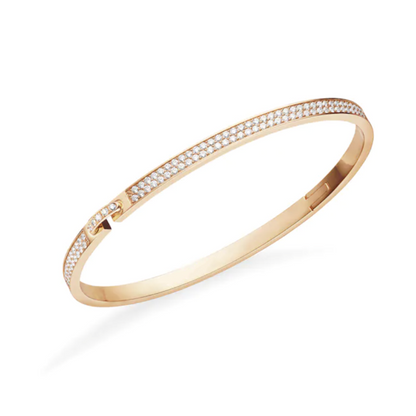 [LuxJewelry]LIENS VIDENCE DIAMOND PAVED BRACELET
