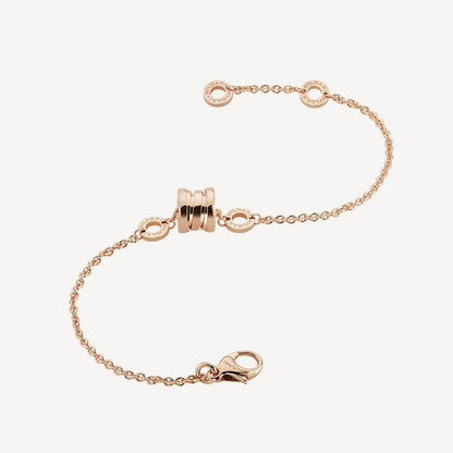 [LuxJewelry]ZERO 1 SOFT PINK GOLD BRACELET