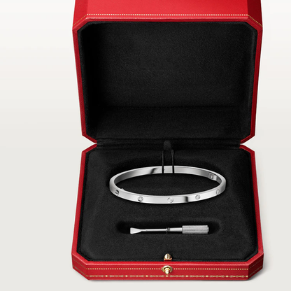 [LuxJewelry]LOVE BRACELET 3.65MM 6 DIAMONDS