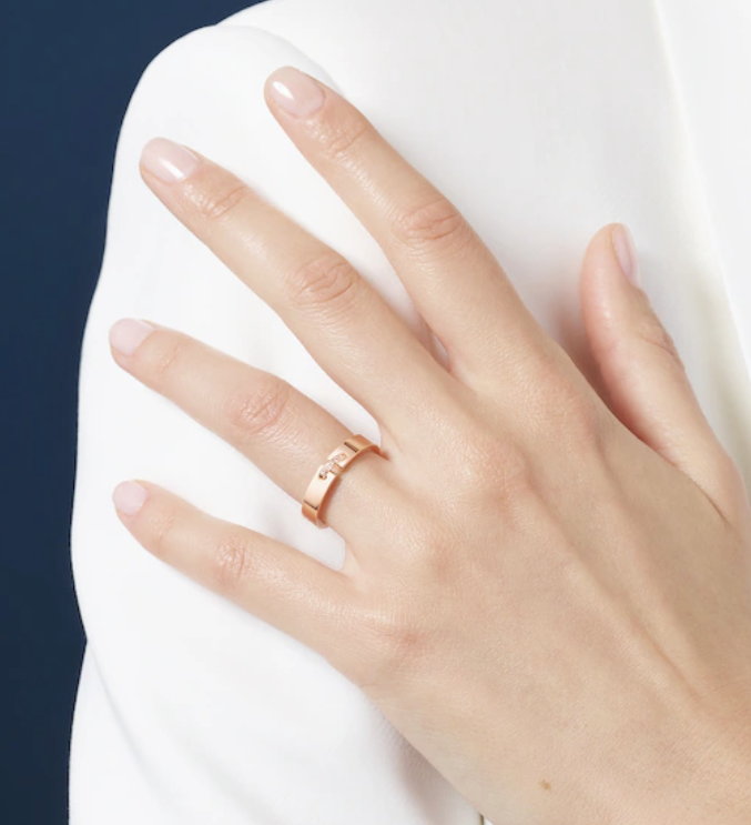 [LuxJewelry]ALLIANCE LIENS VIDENCE DIAMOND 4MM RING