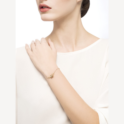 [LuxJewelry]ZERO 1 SOFT GOLD BRACELET