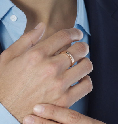 [LuxJewelry]ALLIANCE LIENS VIDENCE 4MM RING