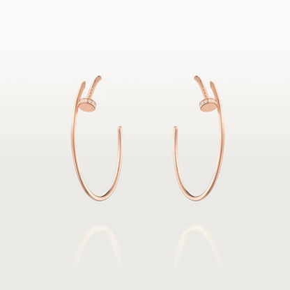 [LuxJewelry]JUSTE EARRINGS DIAMONDS 1.8MM