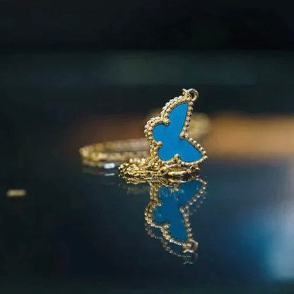 [LuxJewelry]BUTTERFLY TURQUOISE BUTTERFLY BRACELET