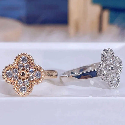 [LuxJewelry]CLOVER DIAMOND RING