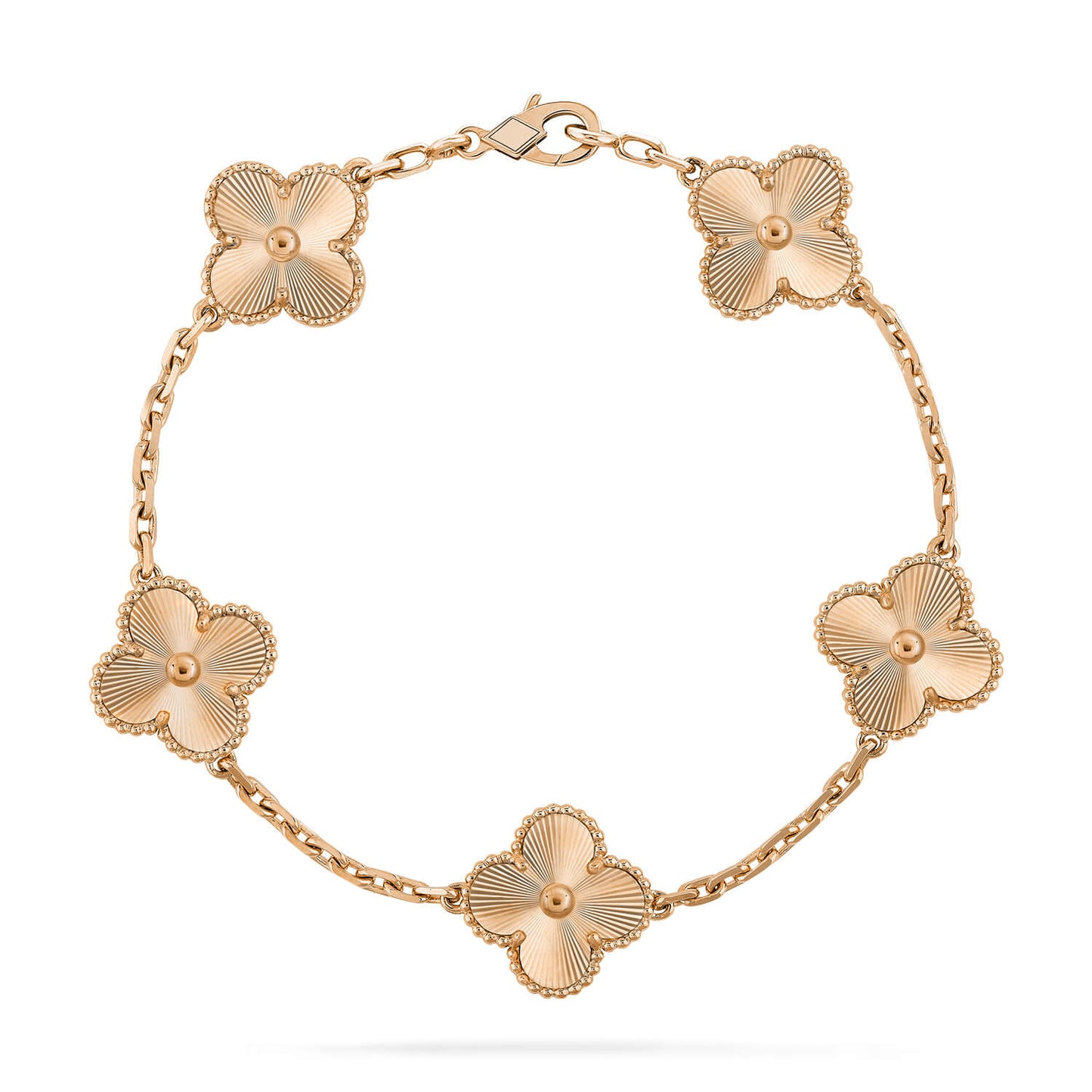 [LuxJewelry]CLOVER 5 FLOWERS LASER BRACELET