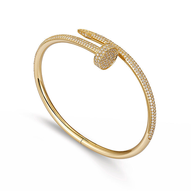 [Top&on]JUSTE BRACELET 3.5MM ALL DIAMONDS