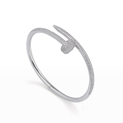 [LuxJewelry]JUSTE BRACELET 3.5MM ALL DIAMONDS