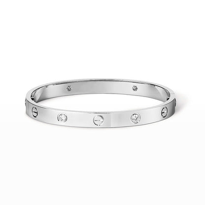 [LuxJewelry]LOVE BRACELET 6.1MM 4 DIAMONDS
