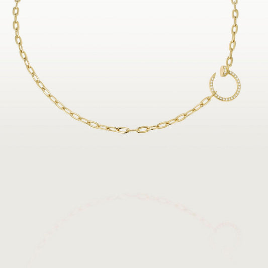 [LuxJewelry]JUSTE NECKLACE DIAMONDS