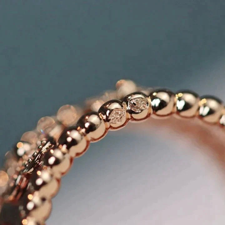 [LuxJewelry]CLOVER KALEIDOSCOPE RING 10MM