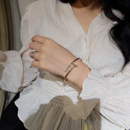 [LuxJewelry]JUSTE BRACELET 3.5MM DIAMONDS