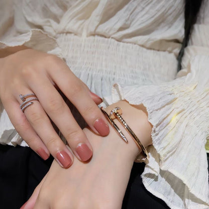 [LuxJewelry]JUSTE BRACELET 3.5MM DIAMONDS