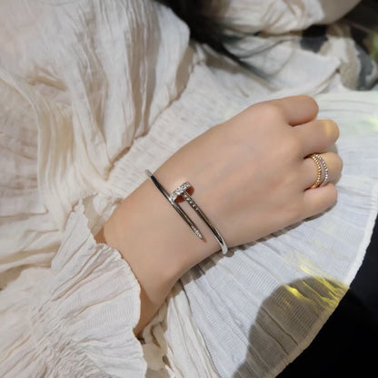 [LuxJewelry]JUSTE BRACELET 3.5MM DIAMONDS