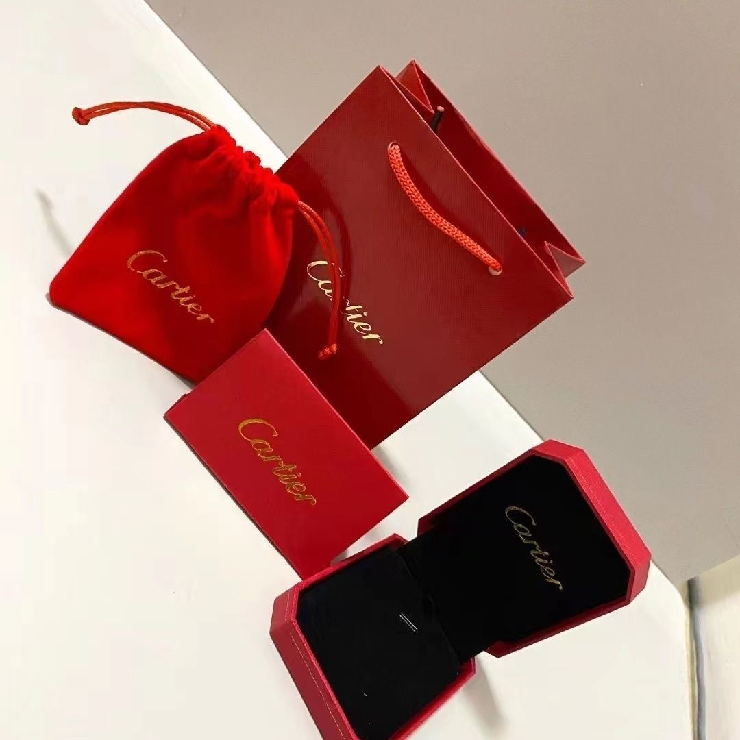 [LuxJewelry]CA BRACELET NECKLACE RING BOX GIFT BAG