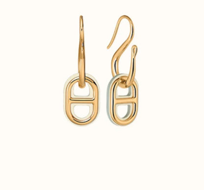 [LuxJewelry]HM O'MAILLON GOLD EARRINGS