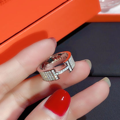 [LuxJewelry]H RING FULL DIAMOND
