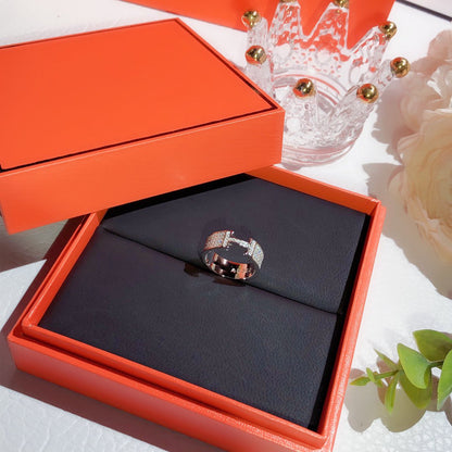 [LuxJewelry]H RING FULL DIAMOND