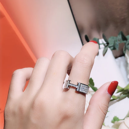 [LuxJewelry]H RING FULL DIAMOND