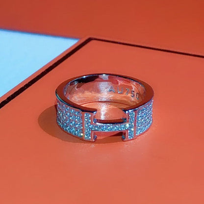 [LuxJewelry]H RING FULL DIAMOND