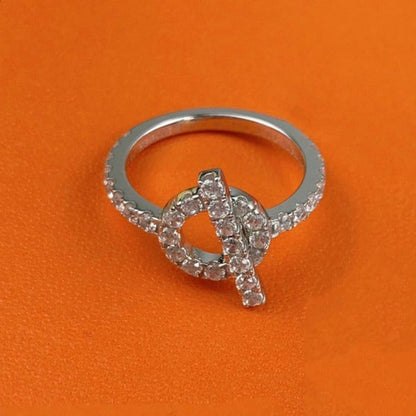 [LuxJewelry]ECHAPPEE RING SILVER DIAMOND