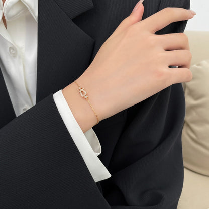 [LuxJewelry]FORCE 10 SMALL CHAIN BRACELET