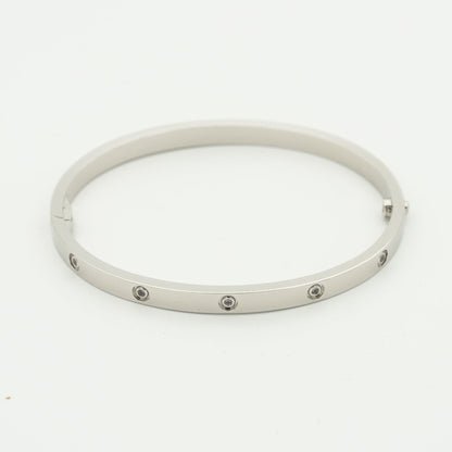 [LuxJewelry]LOVE BRACELET 3.65MM 10 DIAMONDS
