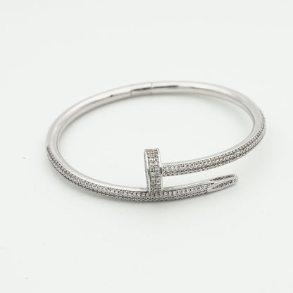 [LuxJewelry]JUSTE BRACELET 3.5MM ALL DIAMONDS