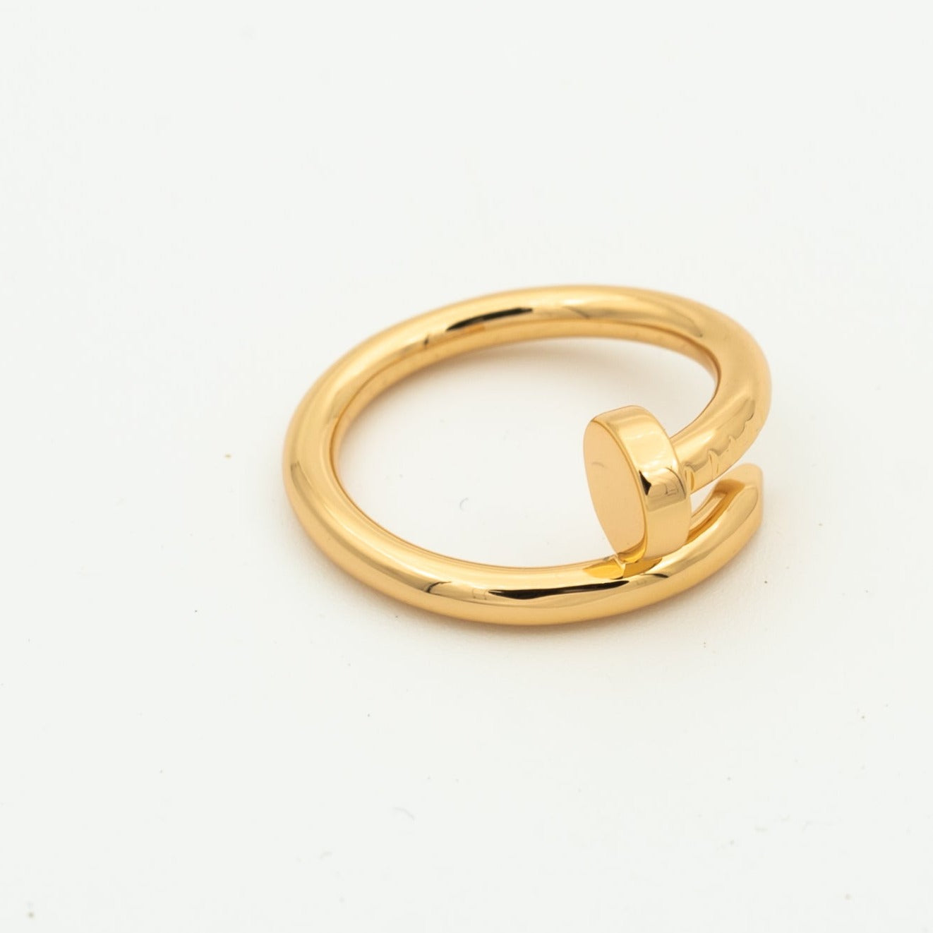 [LuxJewelry]JUSTE RING 2.65MM PINK GOLD