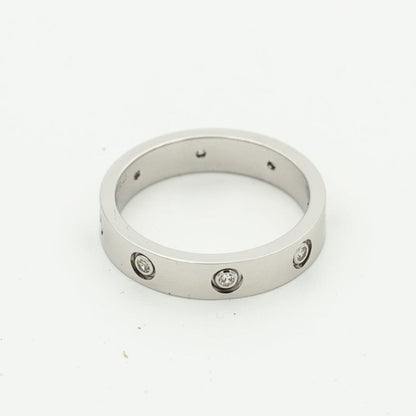 [LuxJewelry]LOVE RING 3.6MM 8 DIAMONDS