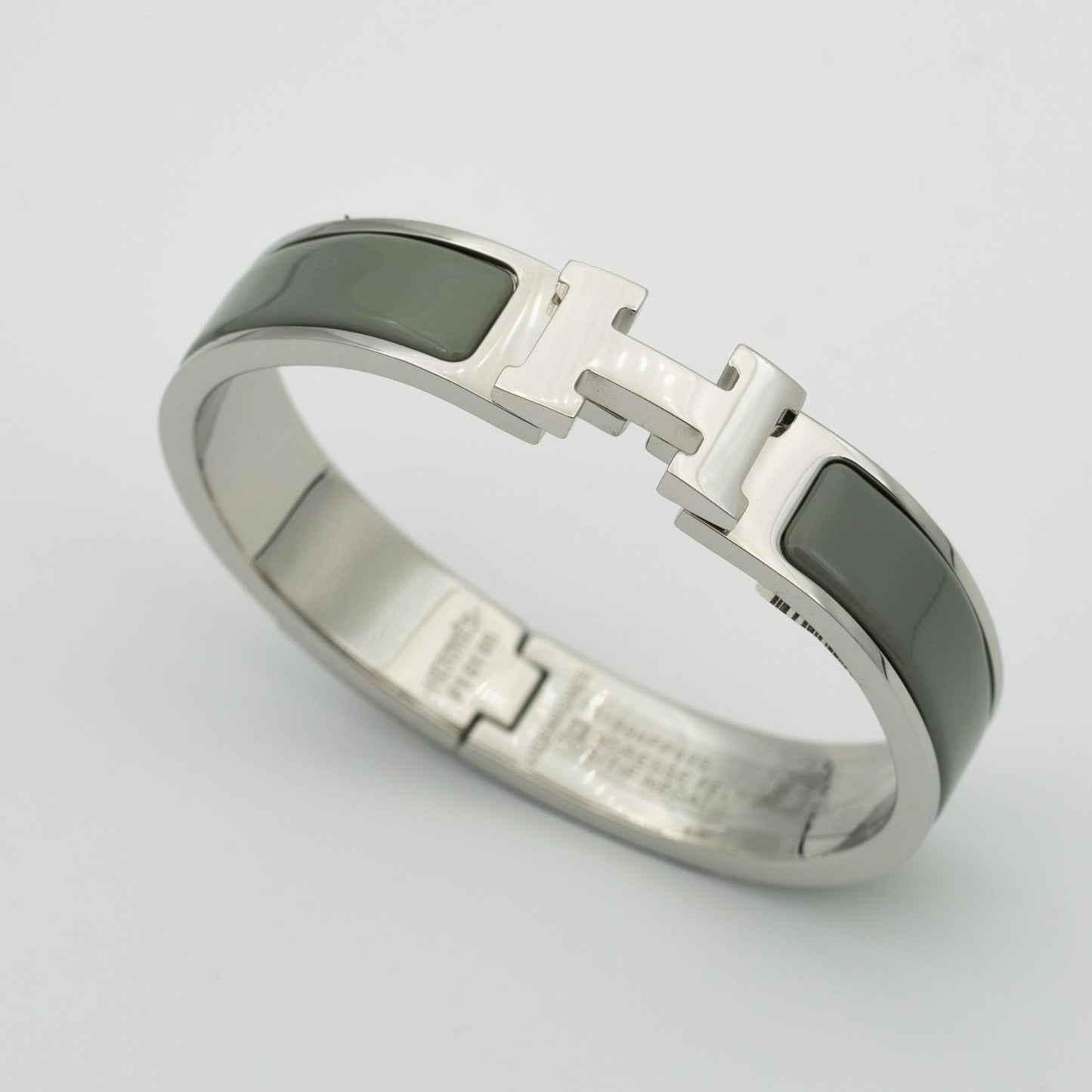 [LuxJewelry]H BRACELET BLUE GREEN 12MM