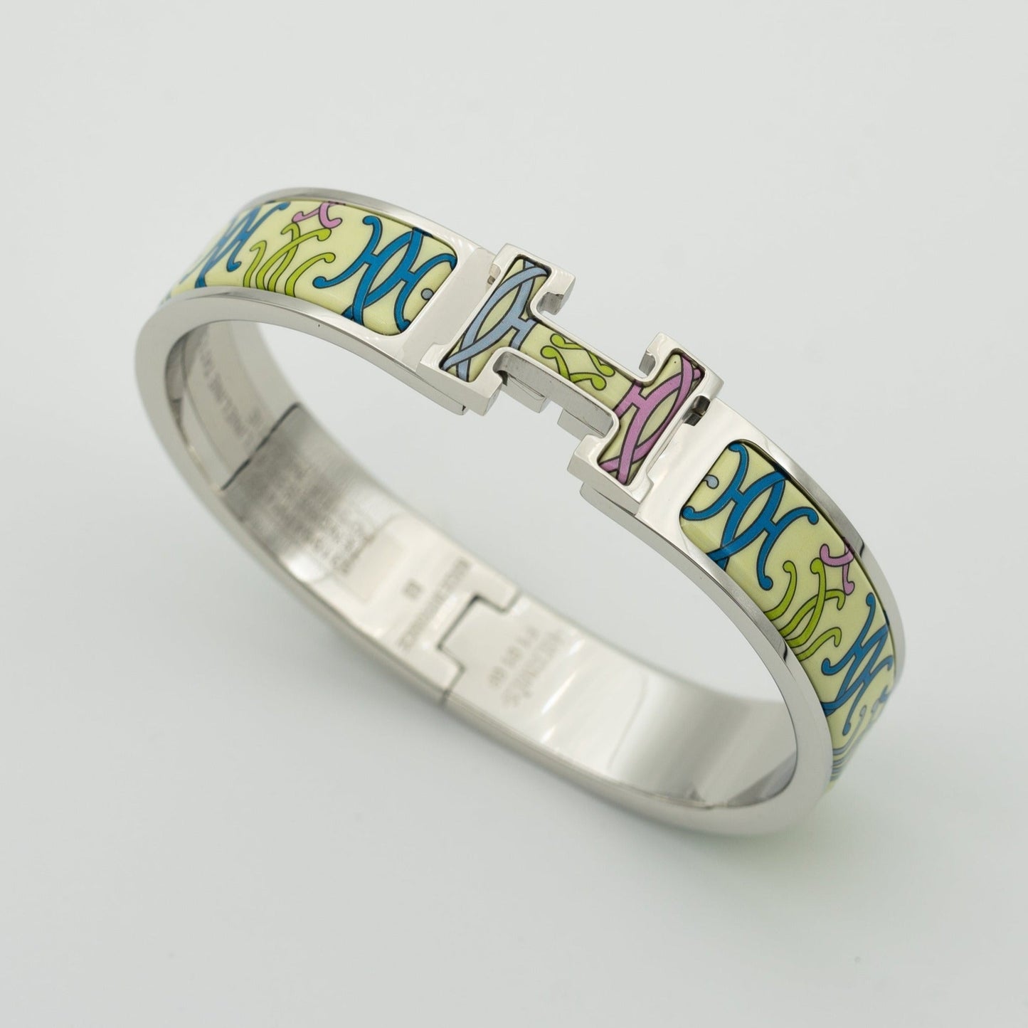 [LuxJewelry]H BRACELET BEIGE MULTICOLOR