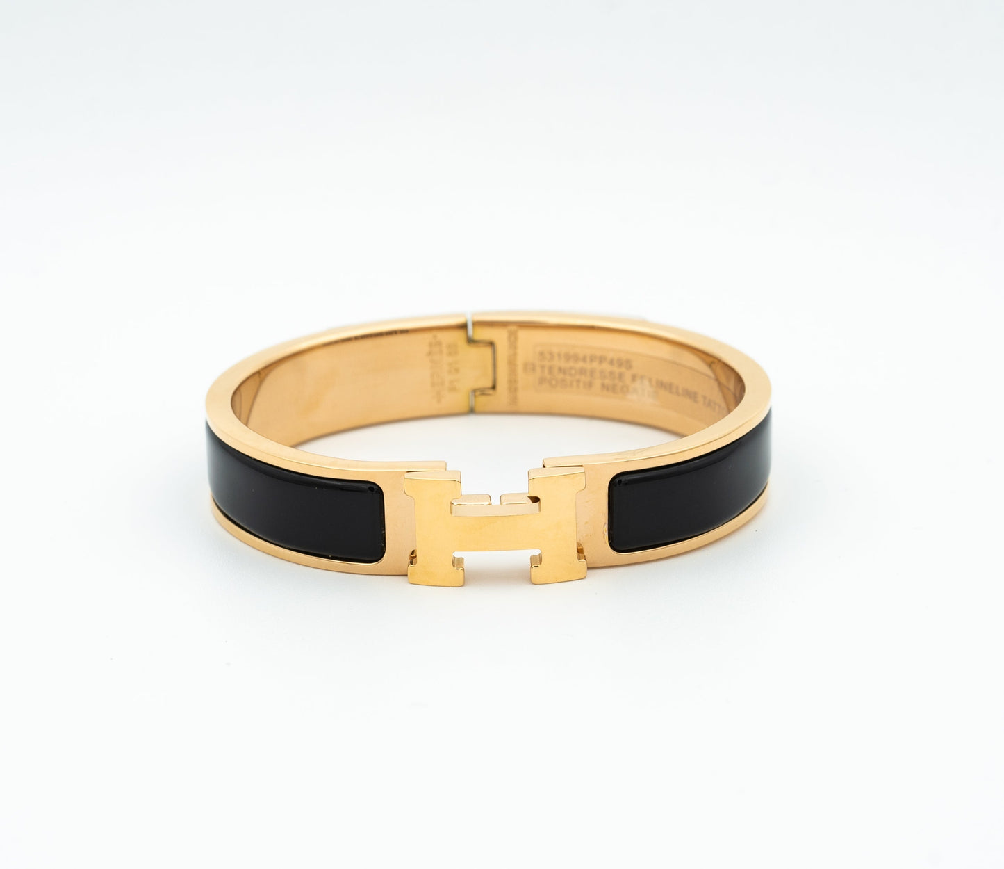 [LuxJewelry]H BLACK BRACELET