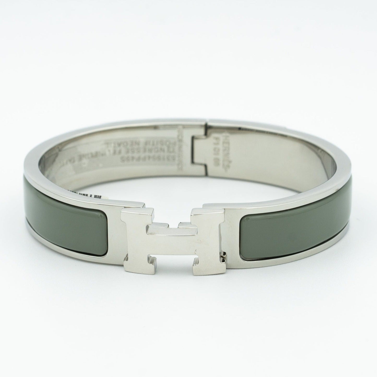 [LuxJewelry]H BRACELET BLUE GREEN 12MM