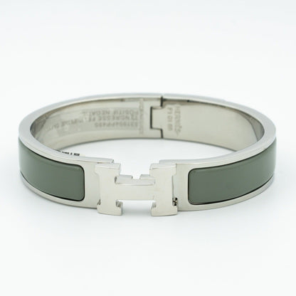 [LuxJewelry]H BRACELET BLUE GREEN 12MM