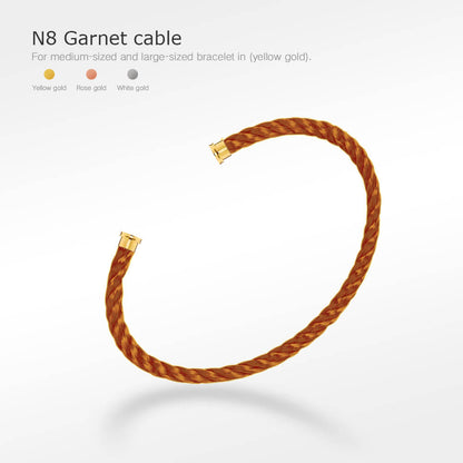 [LuxJewelry]FORCE SERIES BRACELET CABLES 50 CHOICES (DIY SELECTION)