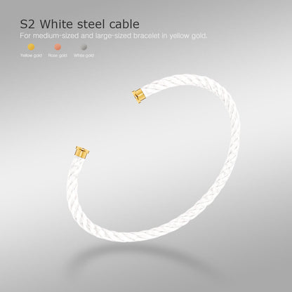 [LuxJewelry]FORCE SERIES BRACELET CABLES 50 CHOICES (DIY SELECTION)