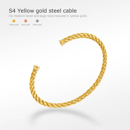 [LuxJewelry]FORCE SERIES BRACELET CABLES 50 CHOICES (DIY SELECTION)