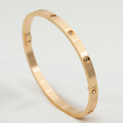 [LuxJewelry]LOVE BRACELET 3.65MM 10 DIAMONDS