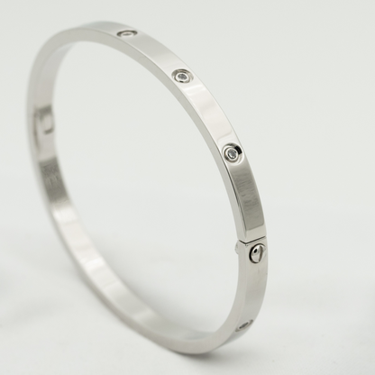 [LuxJewelry]LOVE BRACELET 3.65MM 10 DIAMONDS