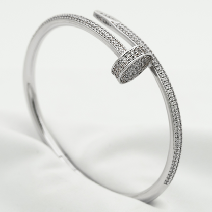 [LuxJewelry]JUSTE BRACELET 3.5MM ALL DIAMONDS