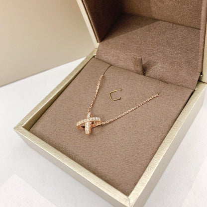[LuxJewelry]JEUX DE DIAMOND NECKLACE