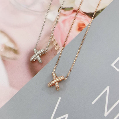 [LuxJewelry]JEUX DE DIAMOND NECKLACE