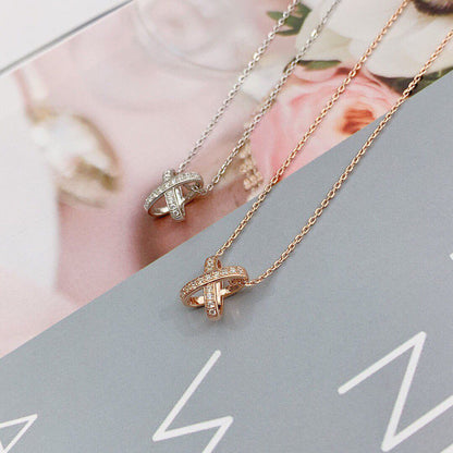[LuxJewelry]JEUX DE DIAMOND NECKLACE