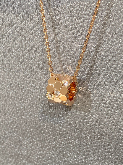 [LuxJewelry]BEE LOVE DIAMOND NECKLACE